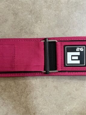 Element 26 Self-Locking Weight Lifting Belt Premium Weightlifting Belt XS Pink